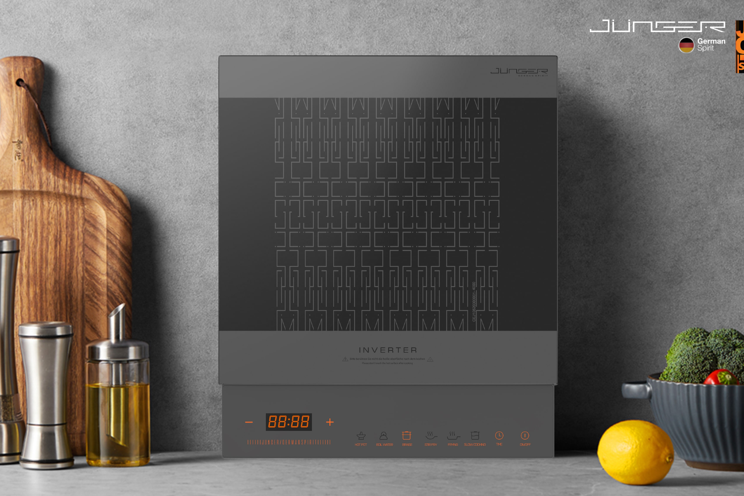 Bếp Từ Đơn Junger CEJ-106-I | Lắp Dương 1 Vùng Nấu