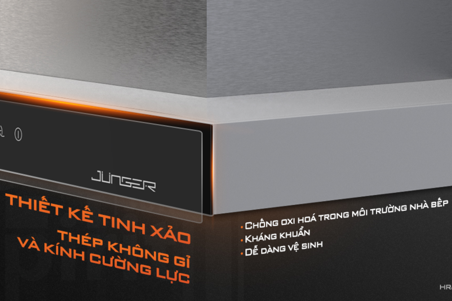 Máy hút mùi áp tường/âm tủ Junger HRJ-75 | 75cm