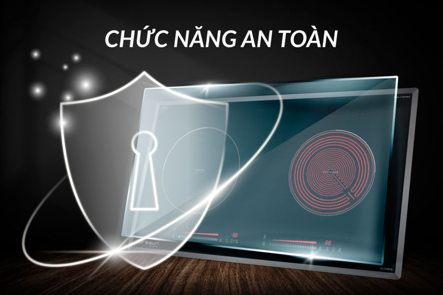 Bếp Điện Từ Kết Hợp Hồng Ngoại Eurosun EU-TE887G | Lắp Âm 2 Vùng Nấu