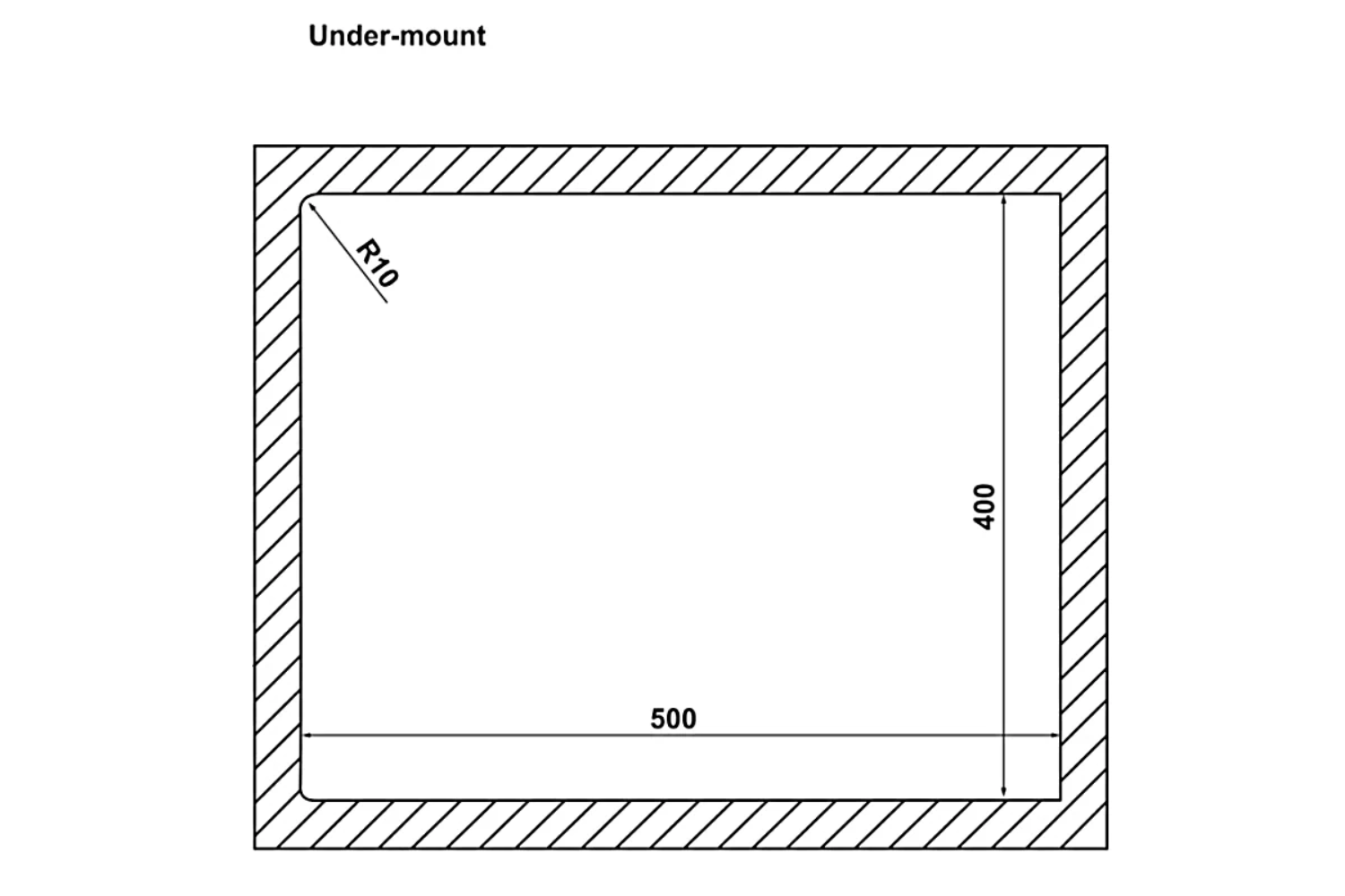 Chậu Rửa Bát 1 Hố Inox 304 Hafele HS21-SSN1S60P 567.94.070