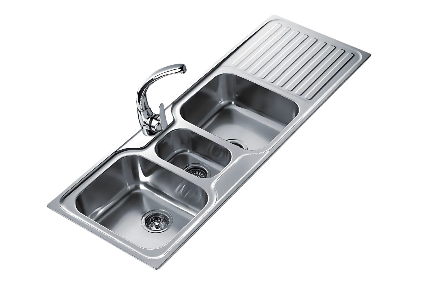 Chậu Rửa Bát 2 Hố Inox Teka CLASSIC 2B 1D