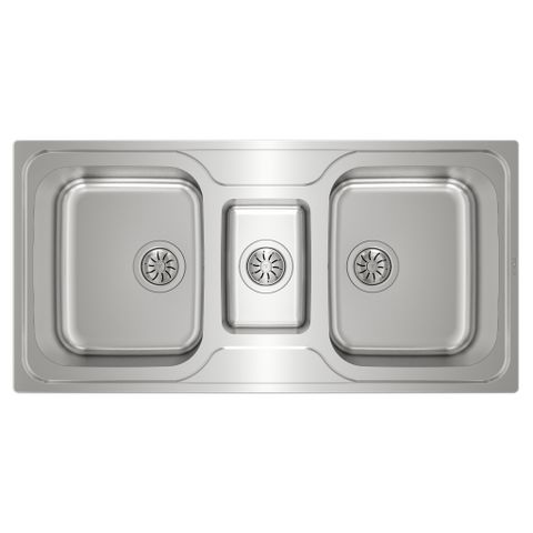 Chậu Rửa Bát 3 Hố Inox 304 Teka CLASSIC 21/2B 10119080