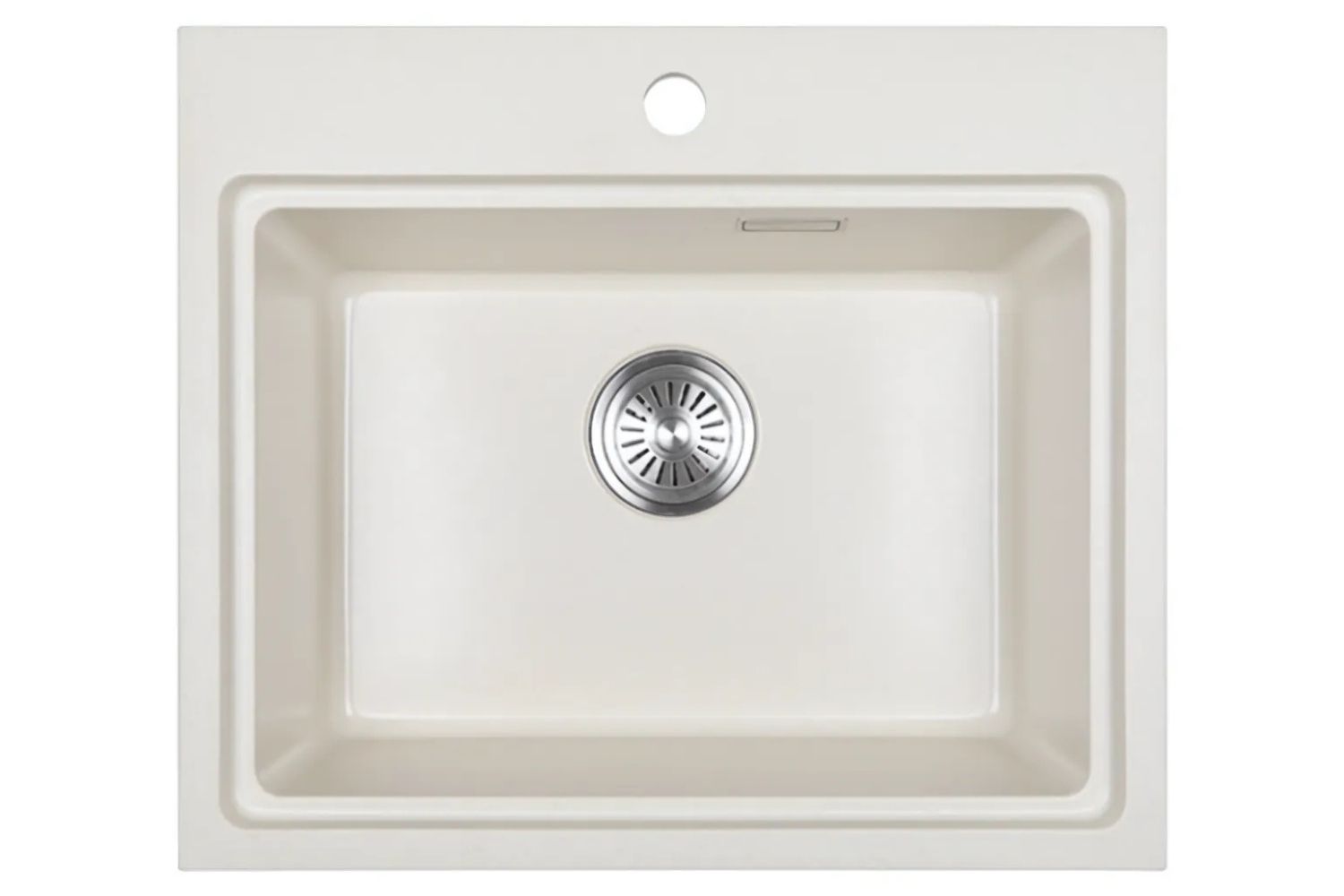 Chậu Rửa Bát 1 Hố Bằng Đá Granstone Hafele Essence HS22-GEN1S60M (577.25.420) | Màu Kem