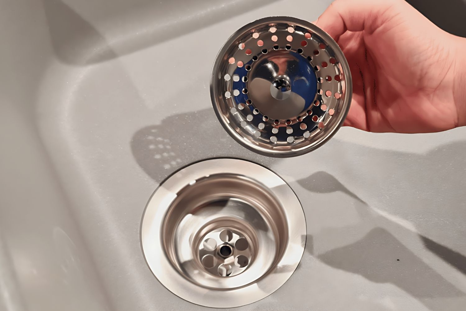 Chậu Rửa Bát 1 Hố Bằng Đá Granite Hafele HS19-GEN1S60 (570.35.430) | Màu Kem