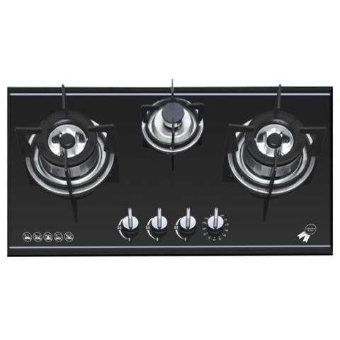 Bếp Gas Malloca AS 930B - Bếp Âm 03 Vùng Nấu