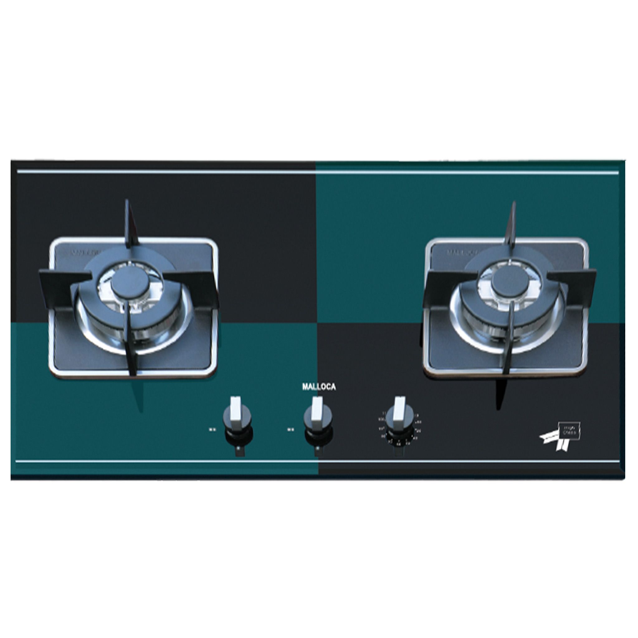 Bếp Gas Đôi Malloca AS 9402BG - Bếp Âm 02 Vùng Nấu