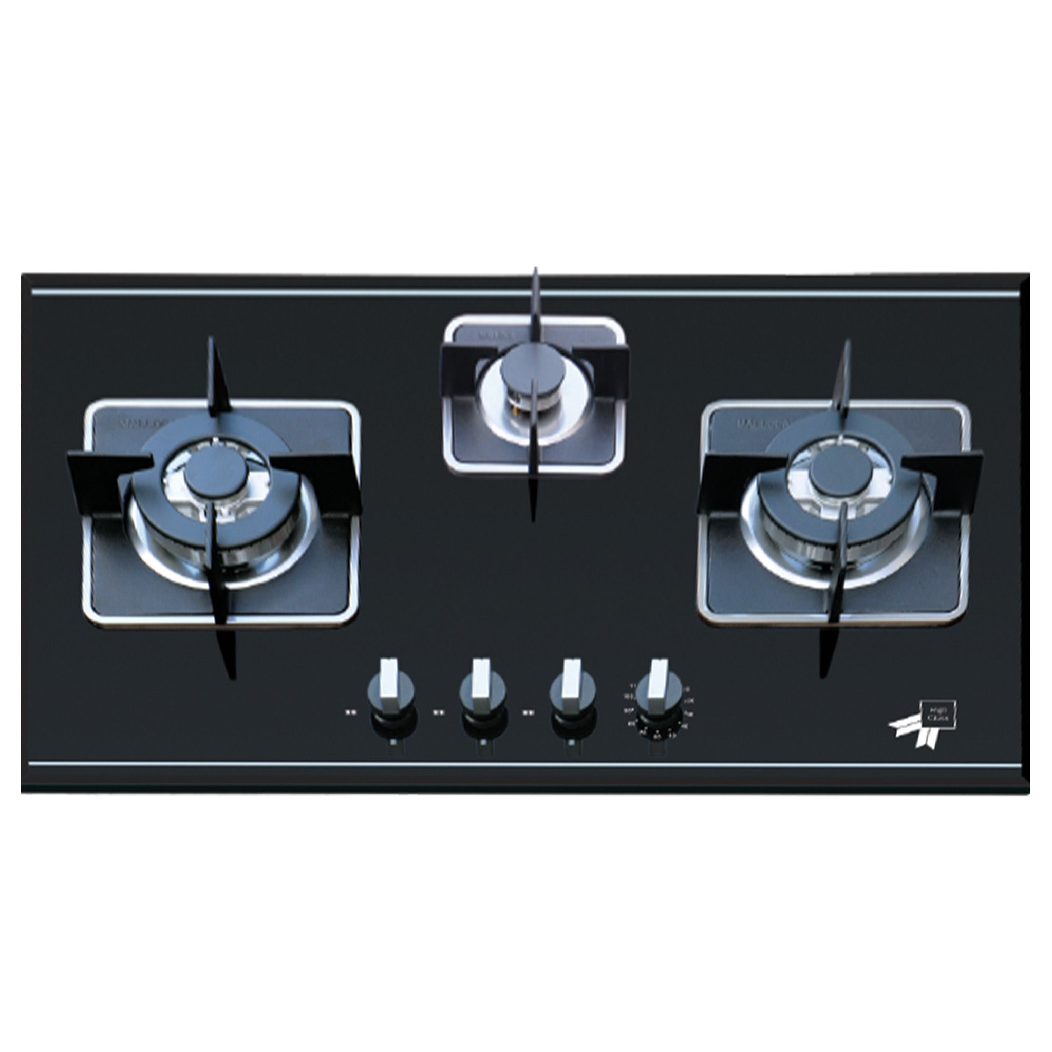 Bếp Gas Malloca AS 9403B - Bếp Âm 03 Vùng Nấu