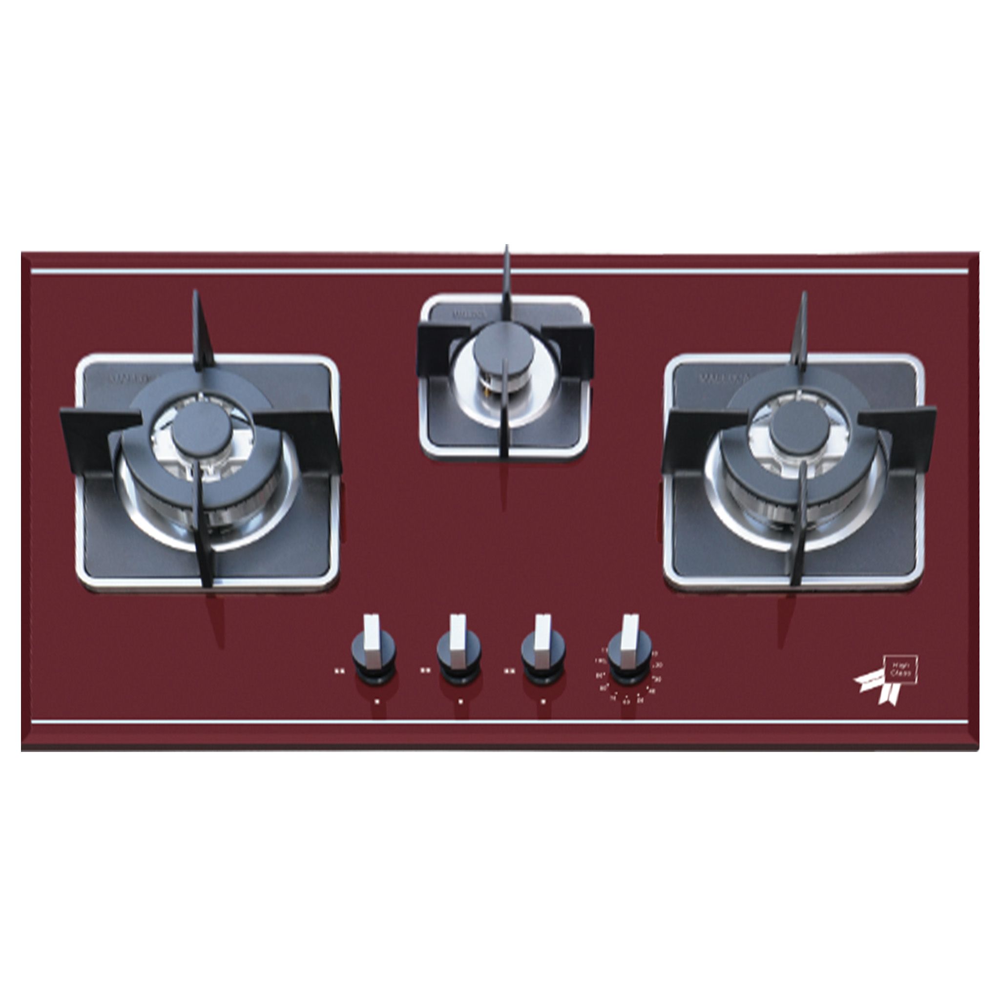 Bếp Gas Malloca AS 9403R  - Bếp Âm 03 Vùng Nấu