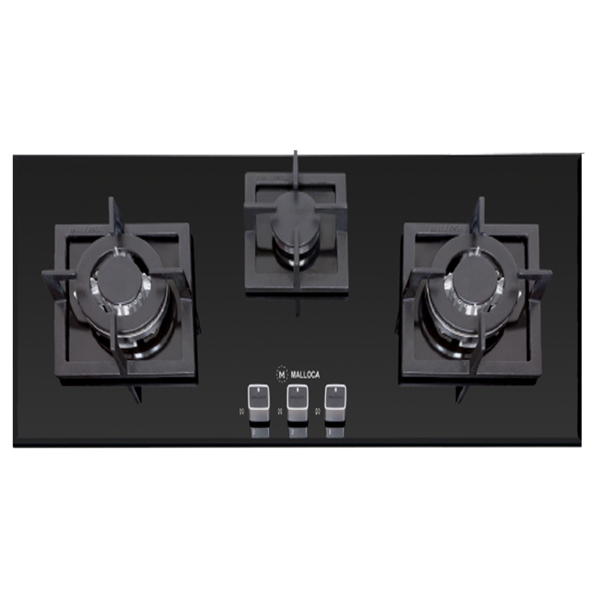 Bếp Gas Malloca AS 9503B - Bếp Âm 03 Vùng Nấu