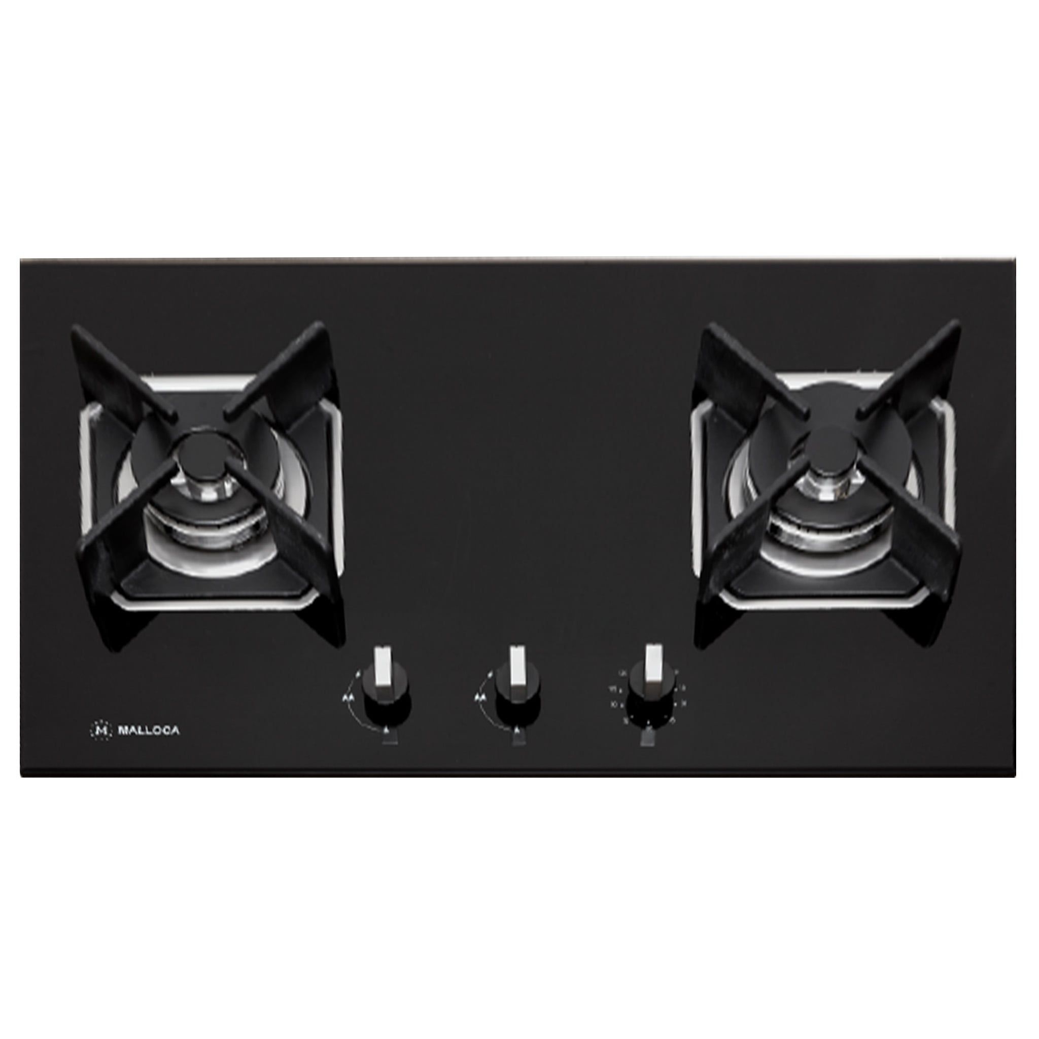 Bếp Gas Đôi Malloca AS 9602B - Bếp Âm 02 Vùng Nấu