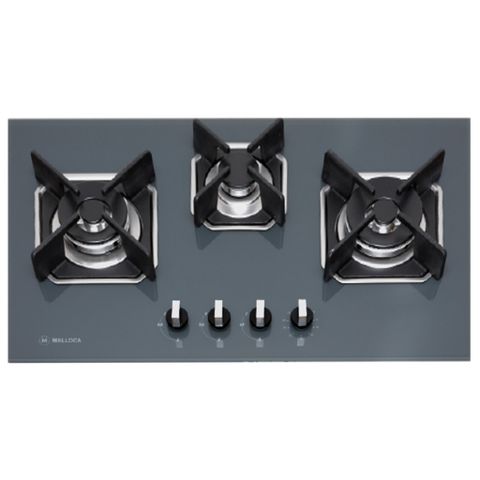 Bếp Gas Malloca AS 9603DG -  Bếp Âm 03 Vùng Nấu