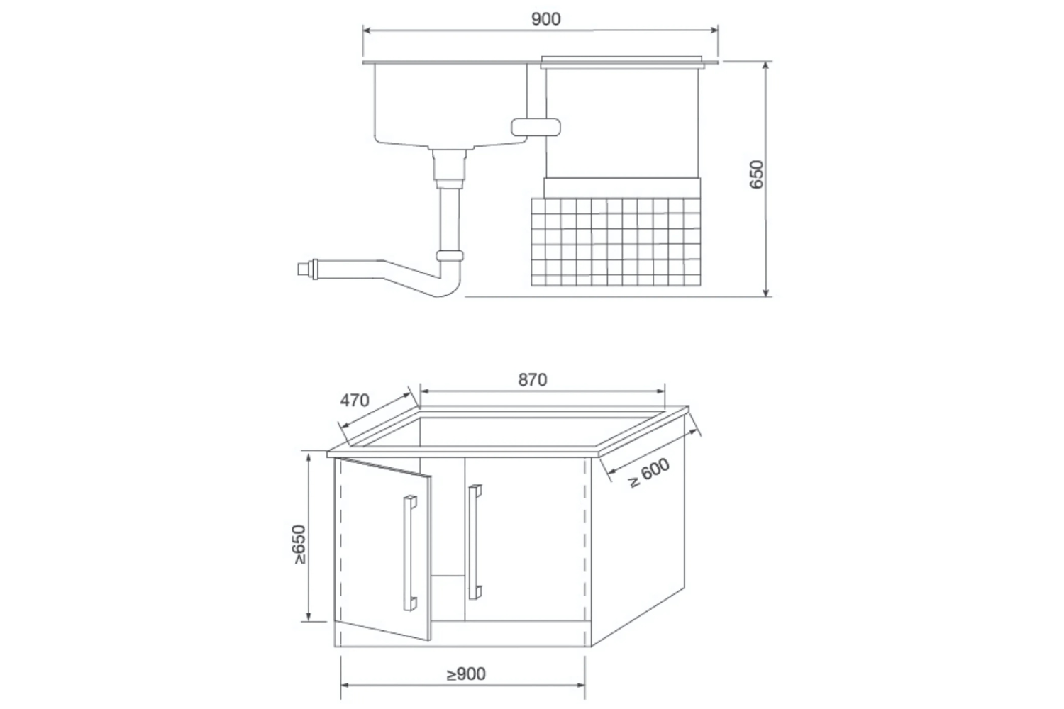 Máy Rửa Chén Kết Hợp Chậu Rửa Malloca WQP6-890F4