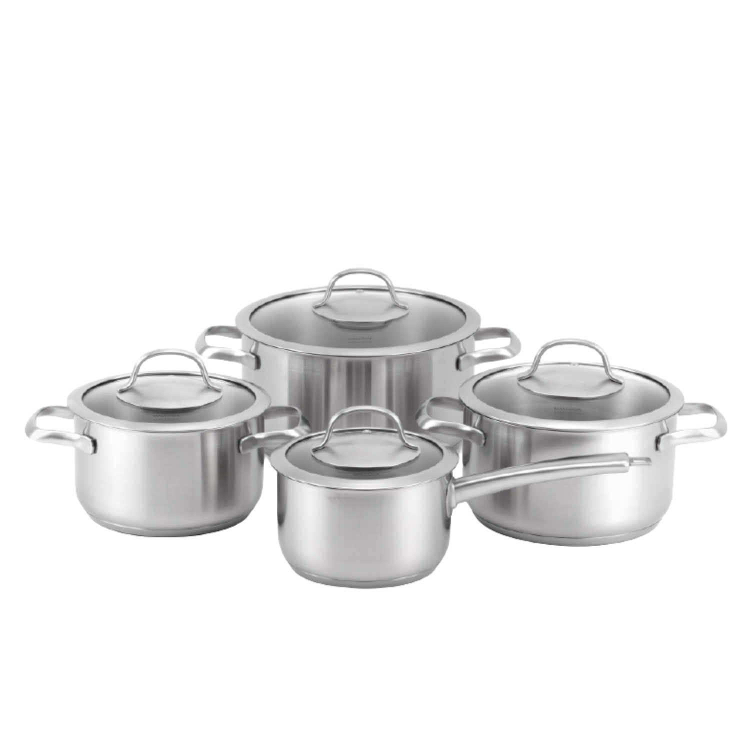 Bộ nồi inox 8 món cao cấp Malloca SA-4002