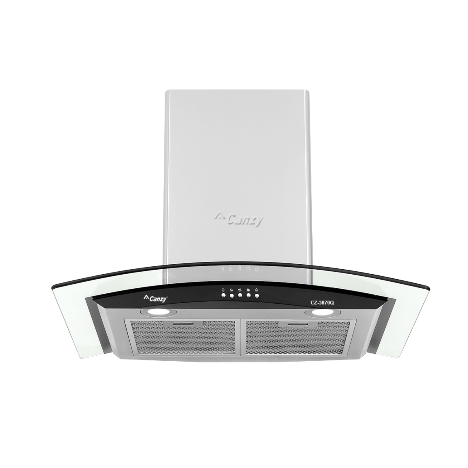 Máy hút mùi kính cong Canzy CZ 3870Q
