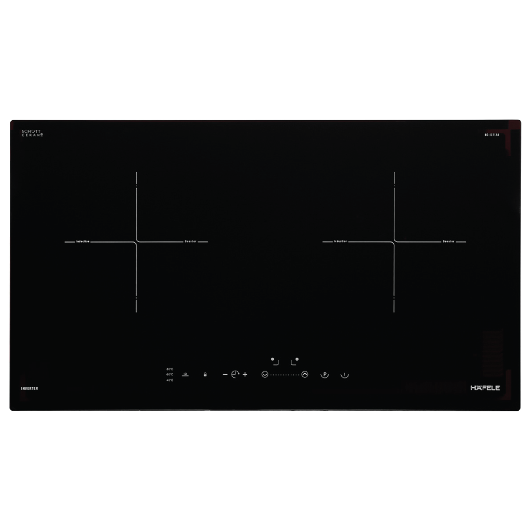 Bếp Từ Đôi Hafele HC-I2712A (536.61.716) | Lắp Âm 02 Vùng Nấu