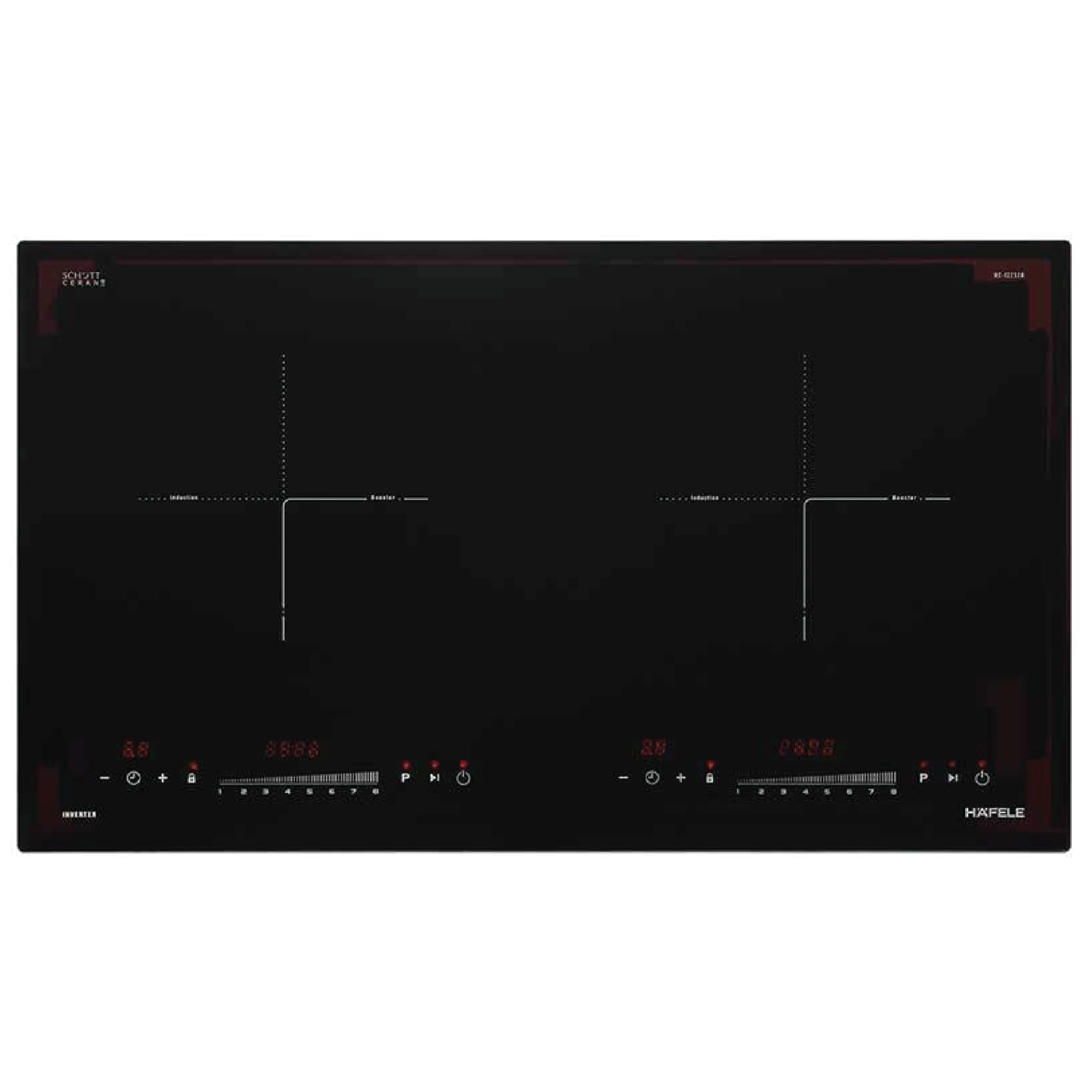 Bếp Từ Đôi Hafele HC-I2732A (536.61.726) | Lắp Âm 02 Vùng Nấu