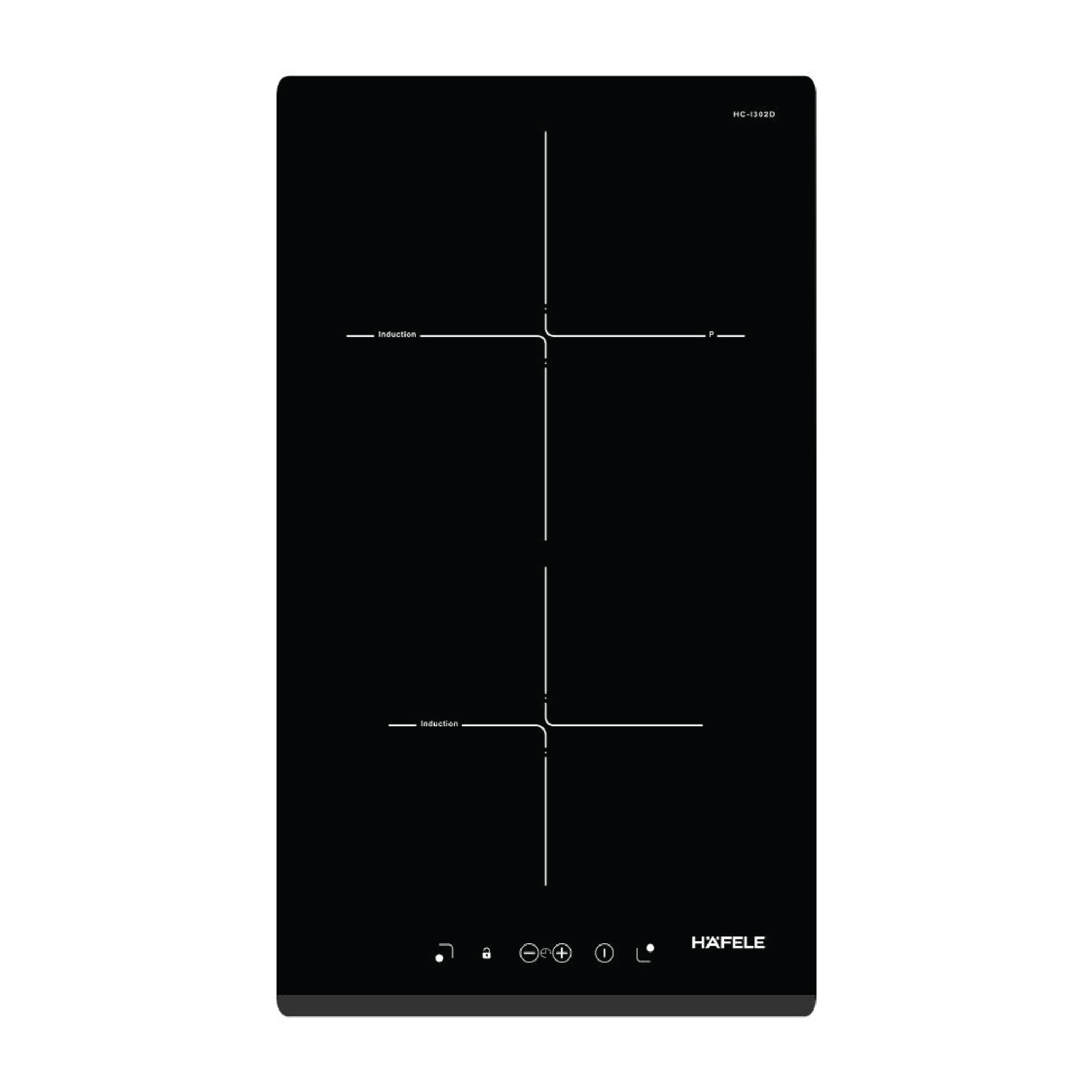 Bếp Từ Đôi Domino Hafele HC-I302D (536.01.900) | Lắp Âm 02 Vùng Nấu