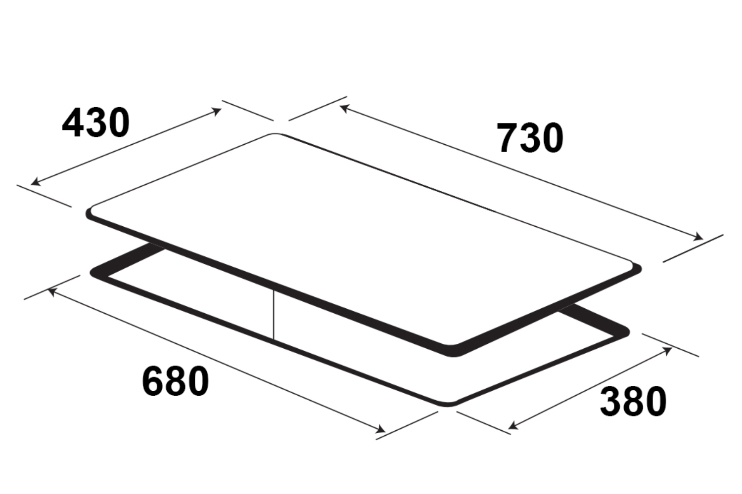 Bếp Từ Đôi KAFF KF-3850SL | Lắp Âm 02 Vùng Nấu