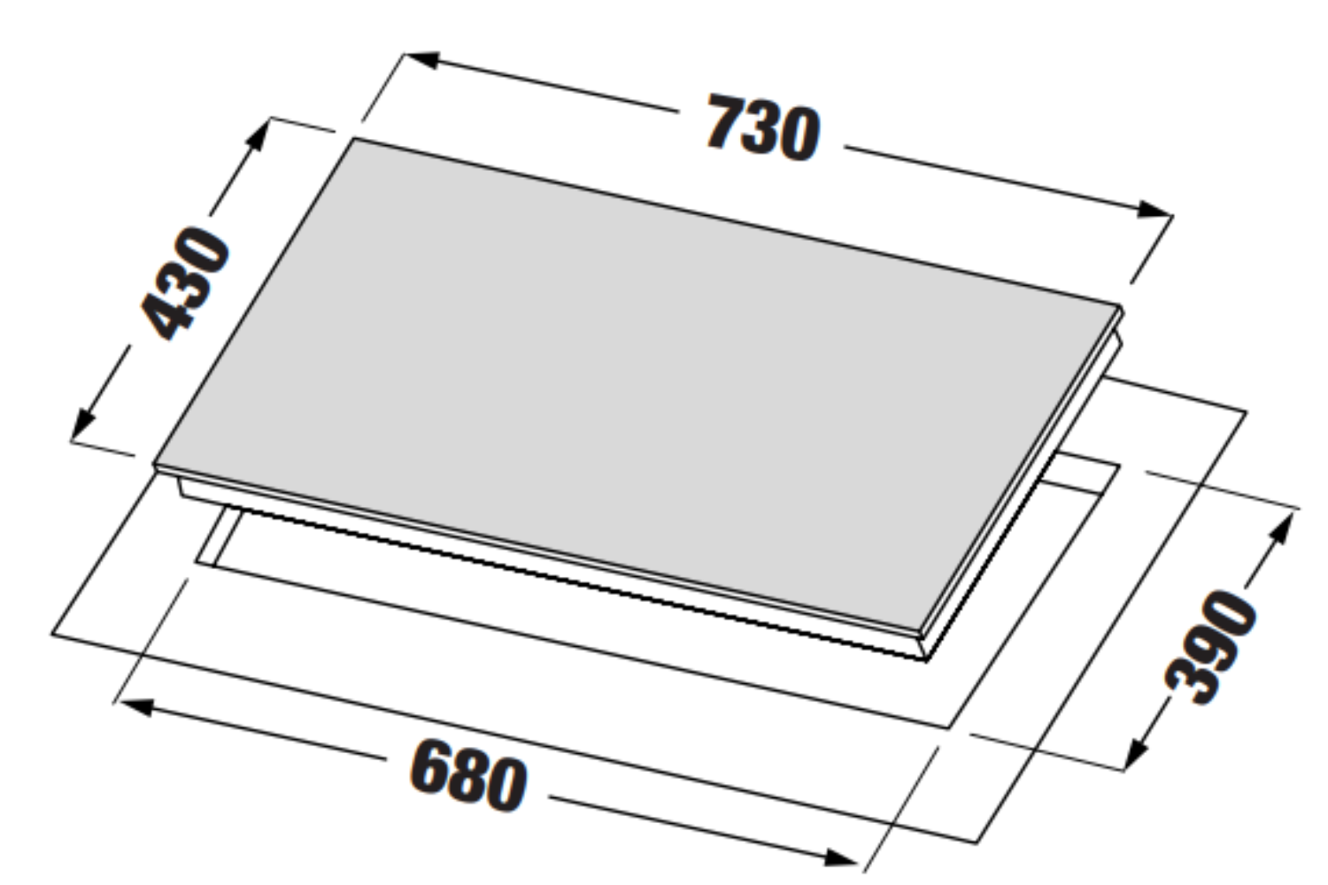 Bếp Từ Đôi KAFF KF-FL68II New Plus | Lắp Âm 02 Vùng Nấu