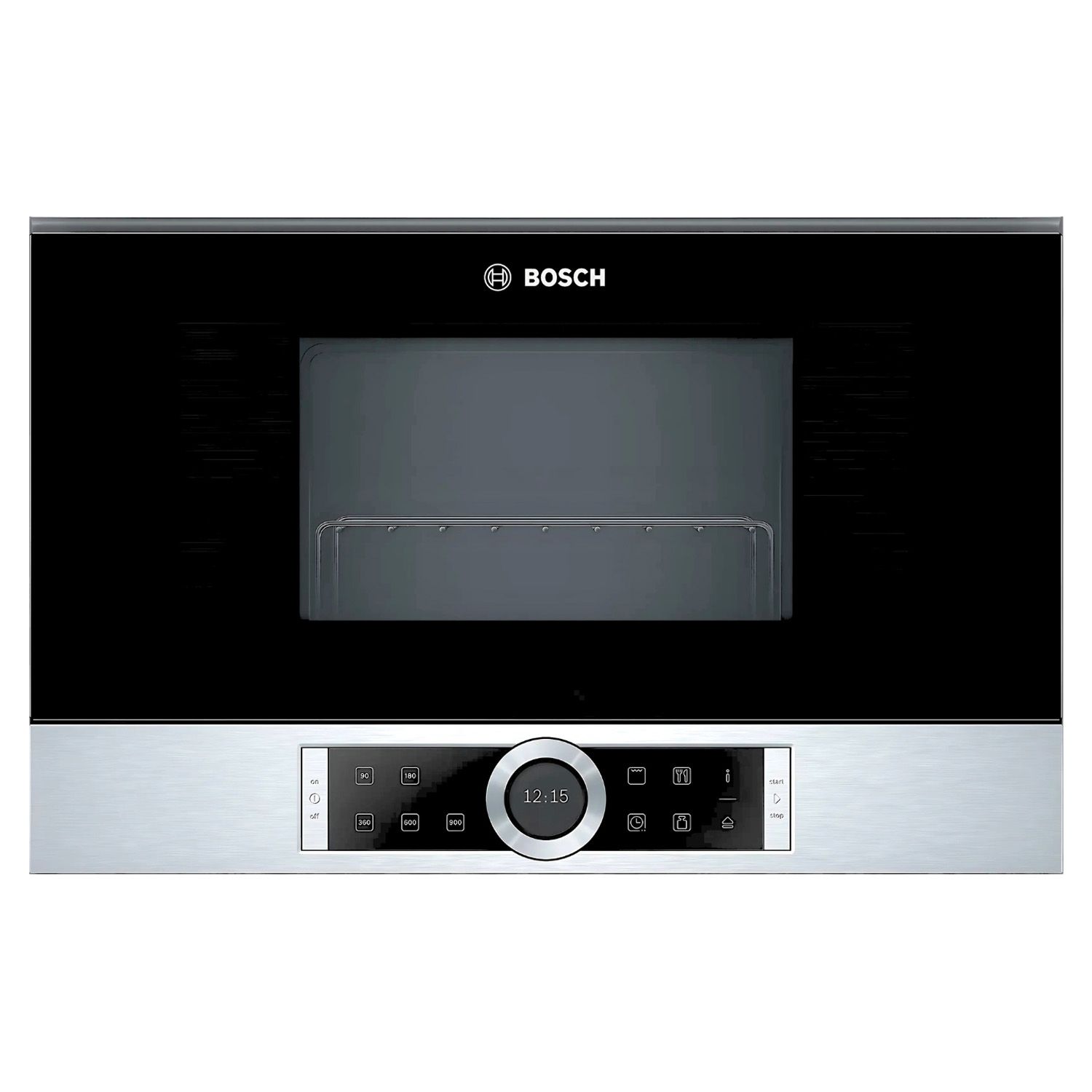 Lò Vi Sóng Không Đĩa Quay Bosch BFL634GS1B Series 8 | Khoang Lò 21 Lít