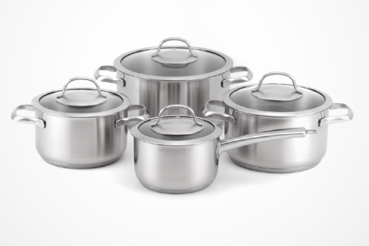 Bộ nồi inox 8 món cao cấp Malloca SA-4002