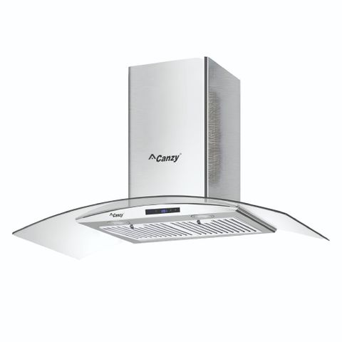 Hút Mùi Áp Tường Kính Cong Canzy CZ M6670