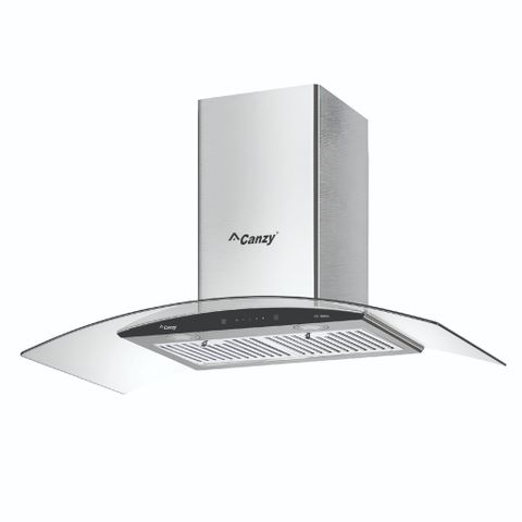 Hút Mùi Áp Tường Kính Cong Canzy CZ M6890