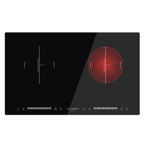Bếp Điện Từ Kết Hợp Hồng Ngoại Junger CEJ-203-IF | Lắp Âm 2 Vùng Nấu