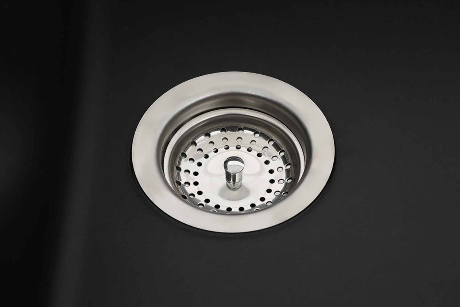 Chậu Rửa Bát 1 Hố Bằng Đá Granite Hafele HS20-GED1S60 (570.32.330) | Màu đen