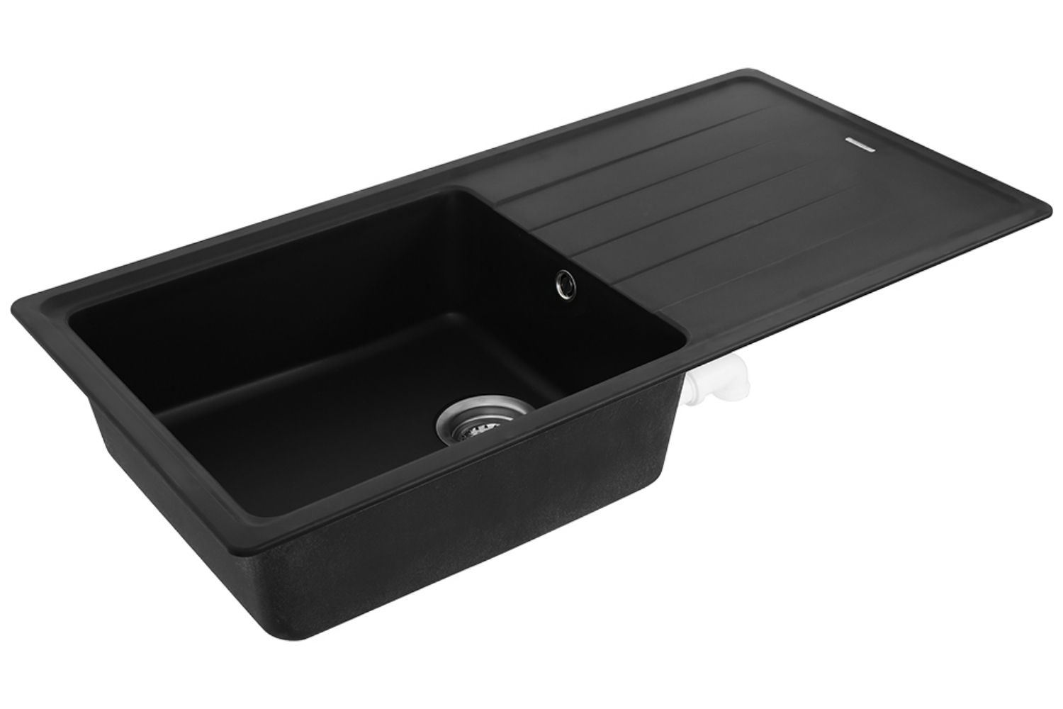 Chậu Rửa Bát 1 Hố Bằng Đá Granite Hafele HS20-GED1S60 (570.32.330) | Màu đen