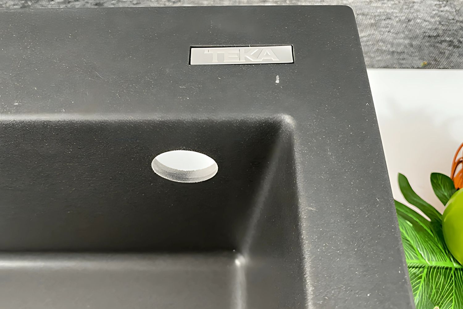 Chậu Rửa Bát 1 Hố Đá Teka FORSQUARE 72.40 TG 115230000 | Màu Đen