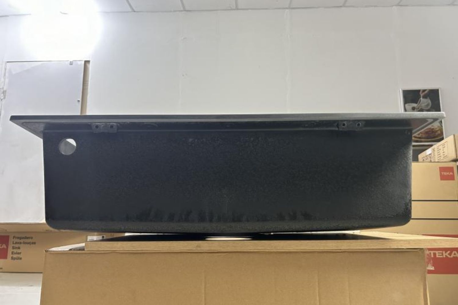 Chậu Rửa Bát 1 Hố Đá Teka FORSQUARE 72.40 TG 115230000 | Màu Đen