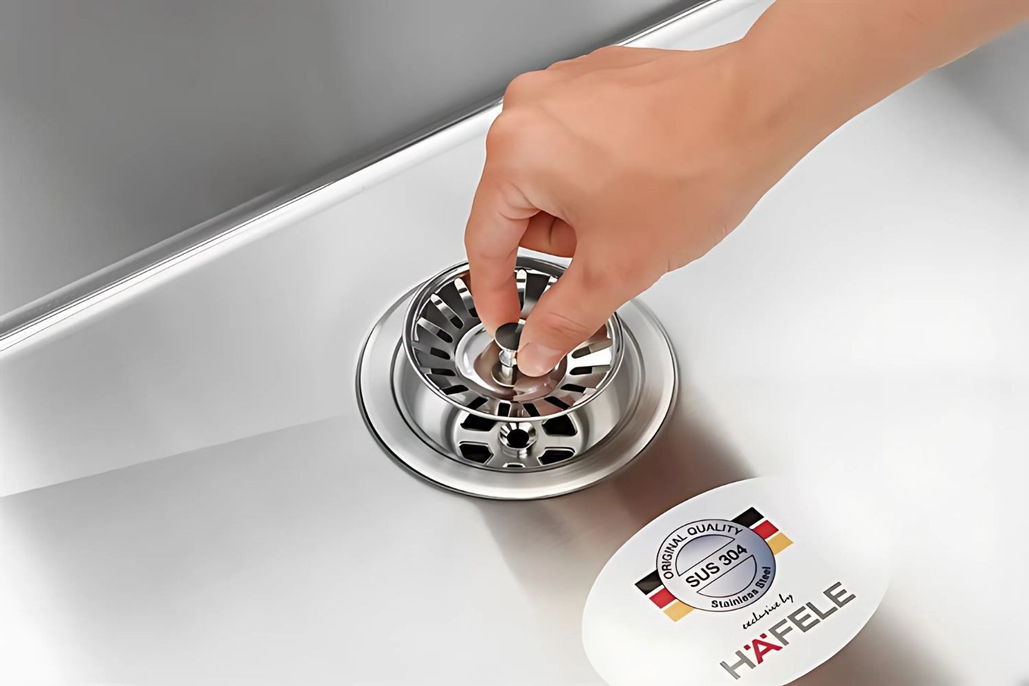 Chậu Rửa Bát 1 Hố Inox 304 Hafele HS21-SSN1S90 567.94.020