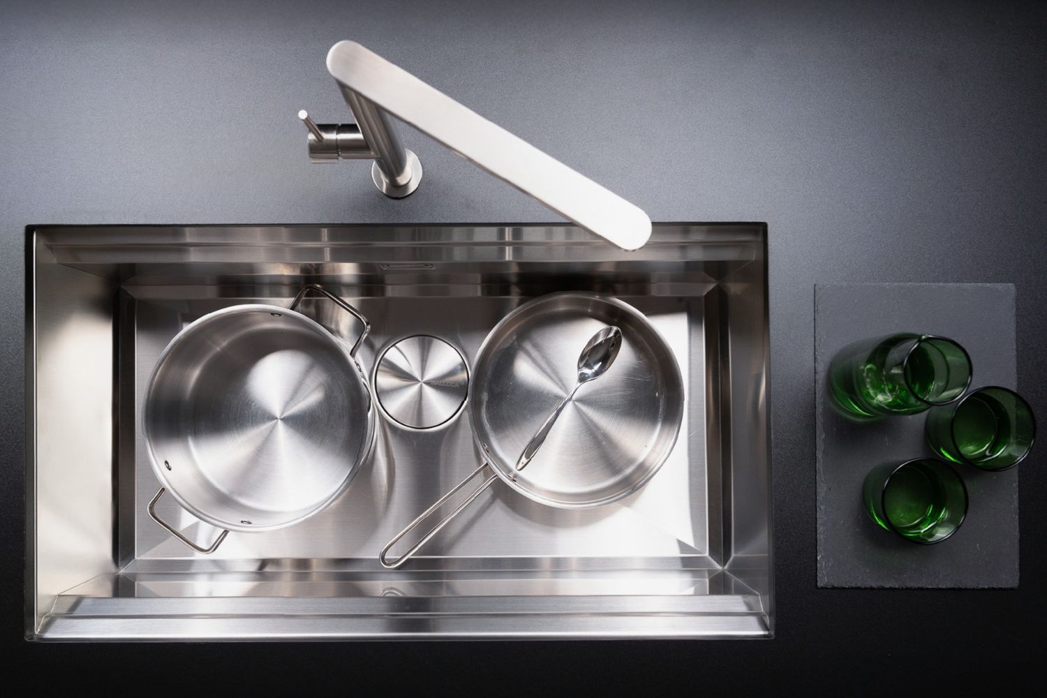 Chậu Rửa Bát 1 Hố Inox 304 Malloca Slide MS 781