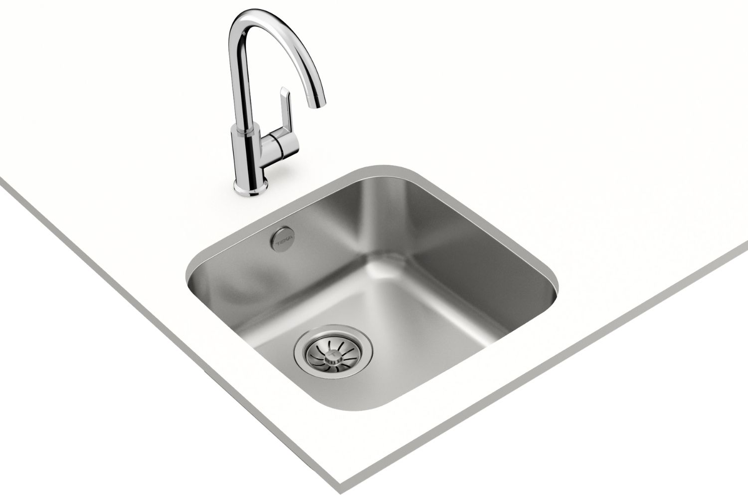 Chậu Rửa Bát 1 Hố Inox 304 Teka BE 40.40 1B