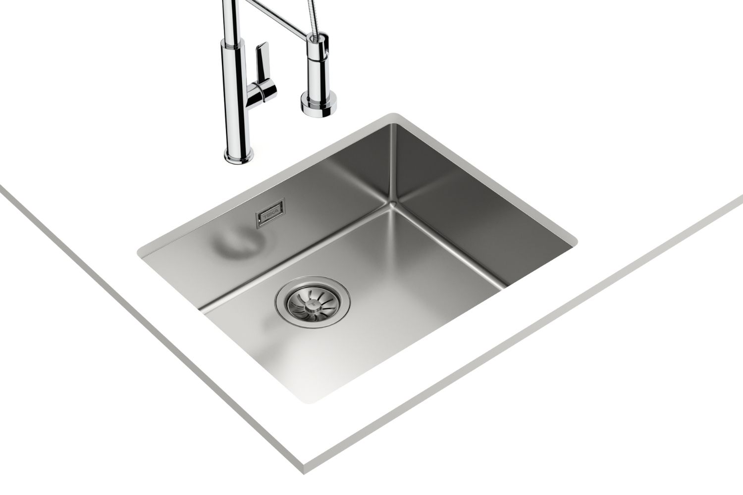 Chậu Rửa Bát 1 Hố Inox 304 Teka Be Linea RS15 50.40