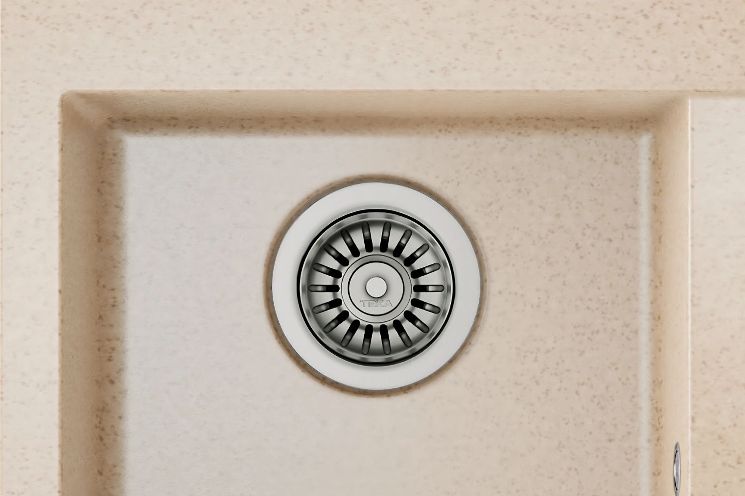 Chậu Rửa Bát 2 Hố Đá Teka FORSQUARE 2B 790 TG | Màu Be