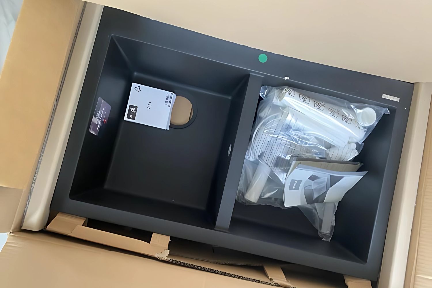 Chậu Rửa Bát 2 Hố Đá Teka FORSQUARE 2B 790 TG 115260014 | Màu Đen