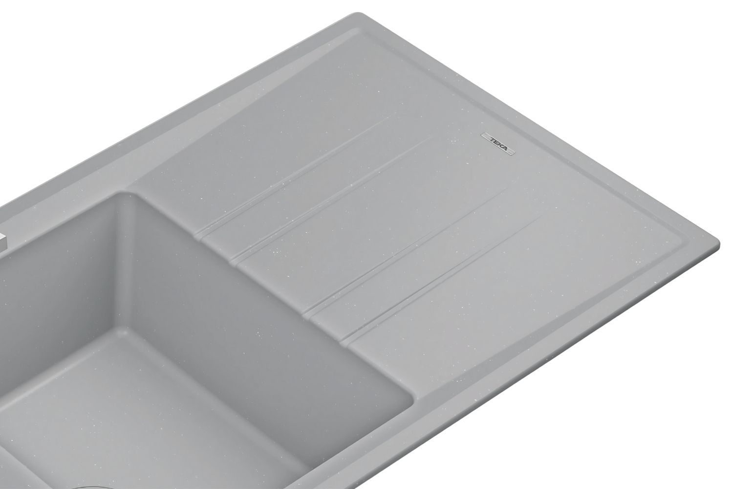 Chậu Rửa Bát 2 Hố Đá Teka STONE 80B-TG 2B 1D 115400008 | Màu Xám