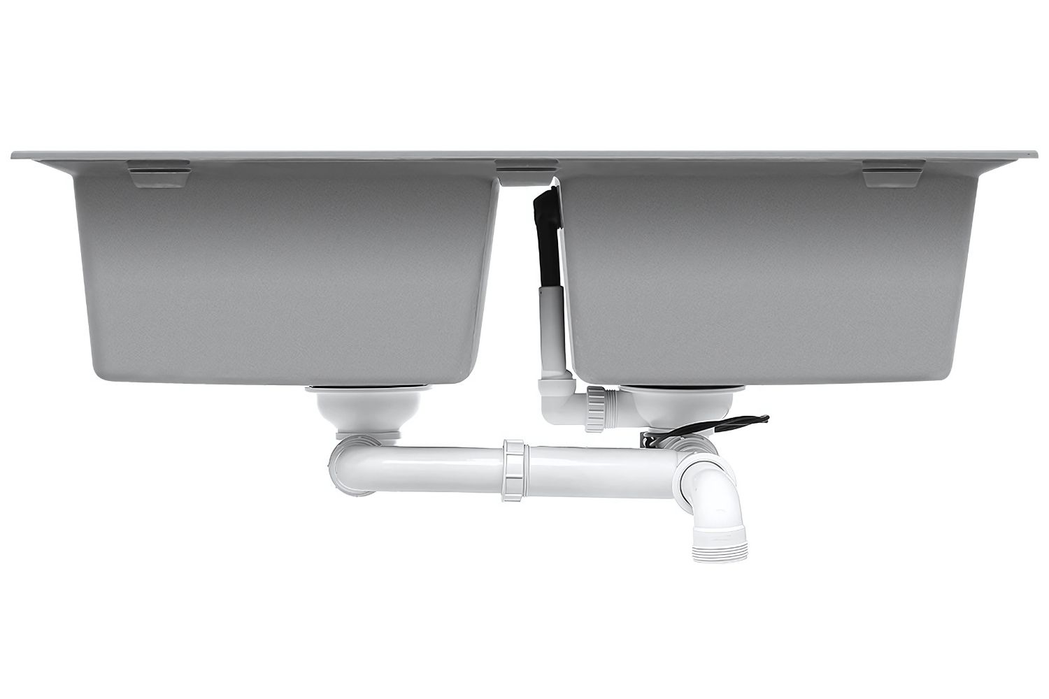 Chậu Rửa Bát 2 Hố Đá Teka STONE 90 B-TG 2B 115260007 | Màu Xám