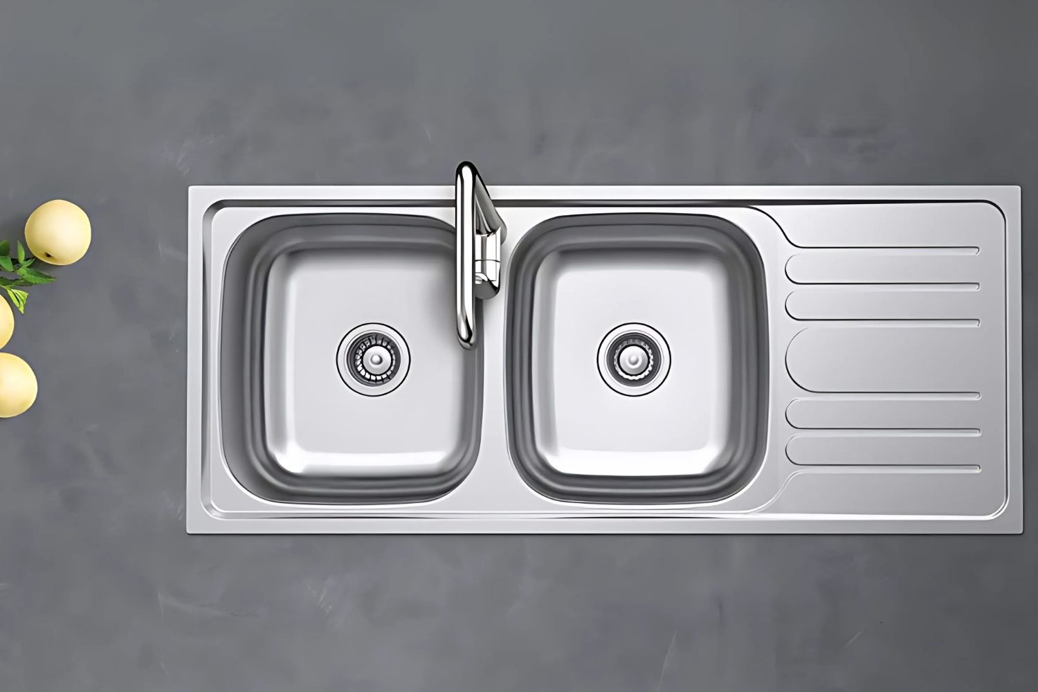 Chậu Rửa Bát 2 Hố Inox 304 Hafele HS20-SSD2R90 567.20.513