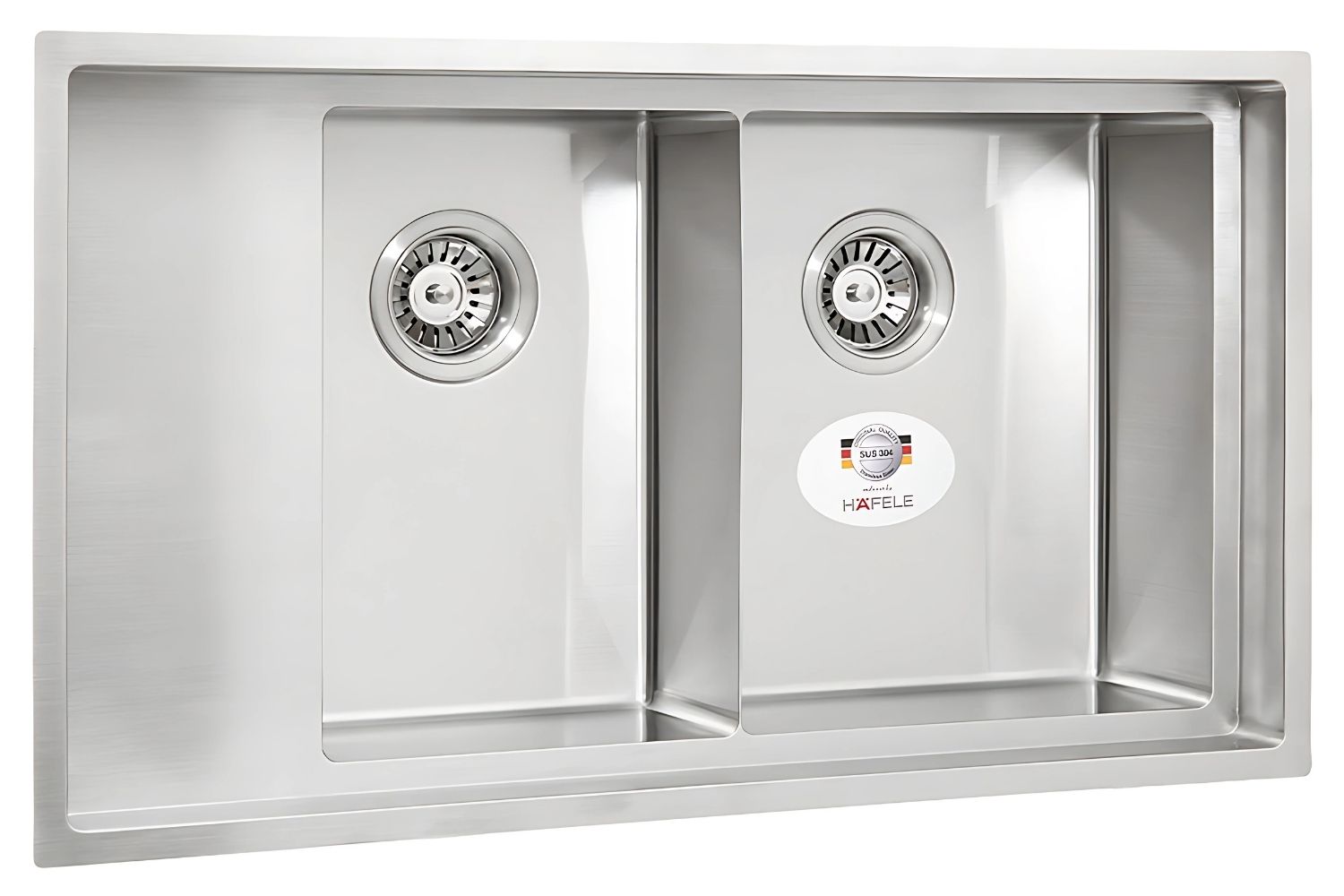 Chậu Rửa Bát 2 Hố Inox 304 Hafele HS21-SSD2S90M 567.94.040