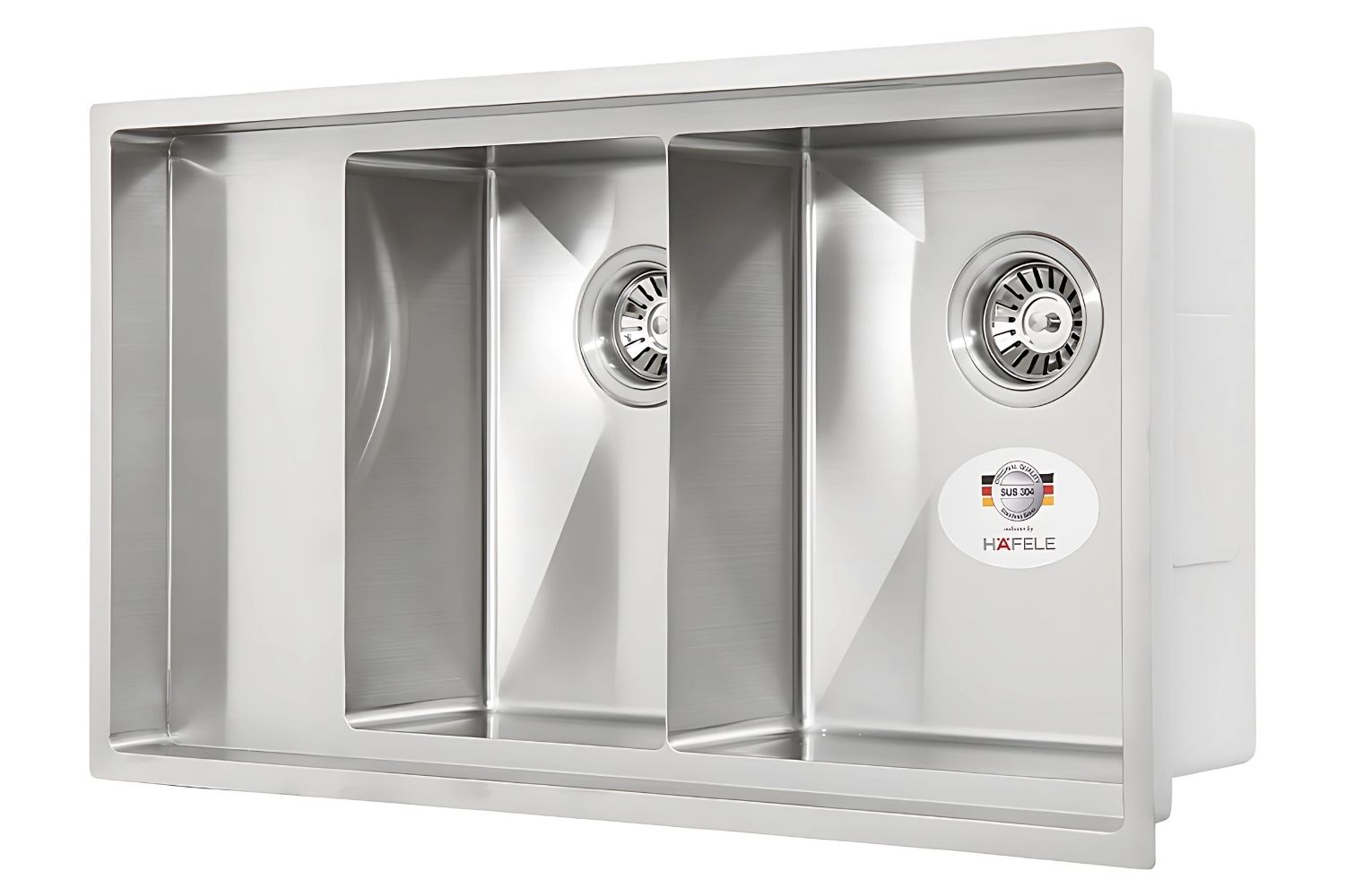 Chậu Rửa Bát 2 Hố Inox 304 Hafele HS21-SSD2S90M 567.94.040