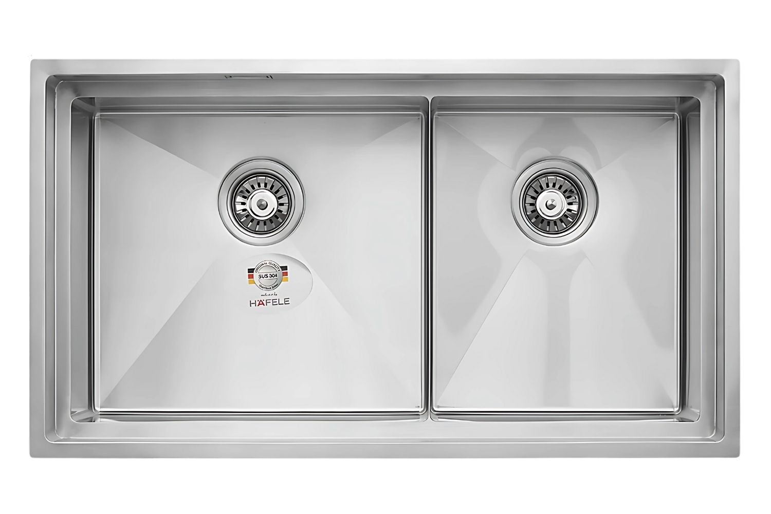 Chậu Rửa Bát 2 Hố Inox 304 Hafele HS21-SSN2S90 567.94.030