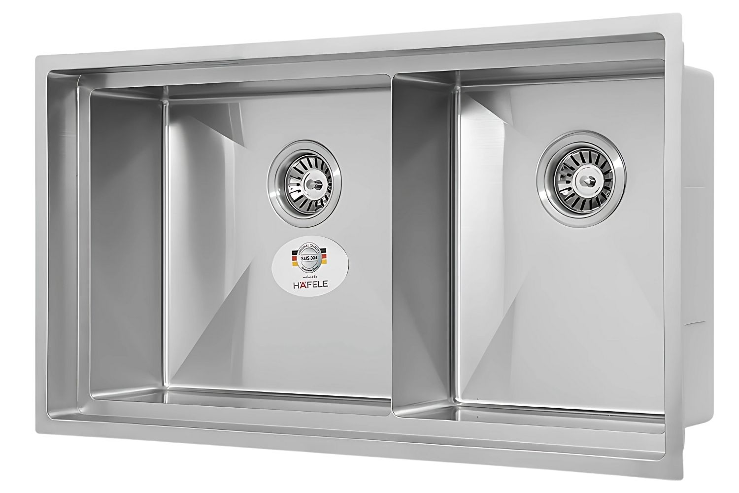 Chậu Rửa Bát 2 Hố Inox 304 Hafele HS21-SSN2S90 567.94.030