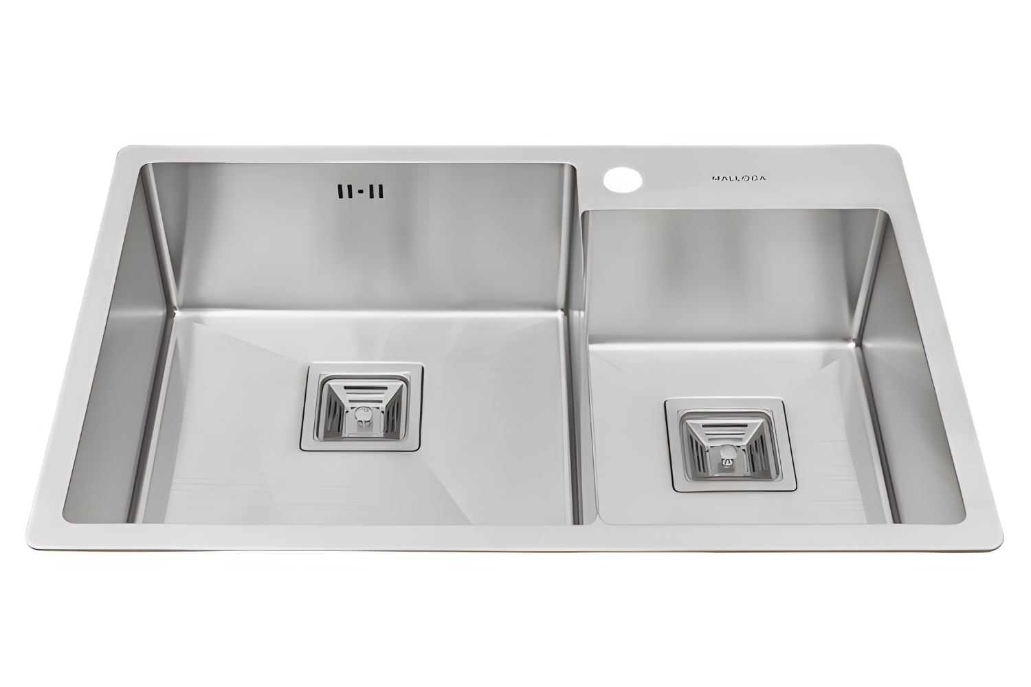 Chậu Rửa Bát 2 Hố Inox 304 Malloca MS 620T