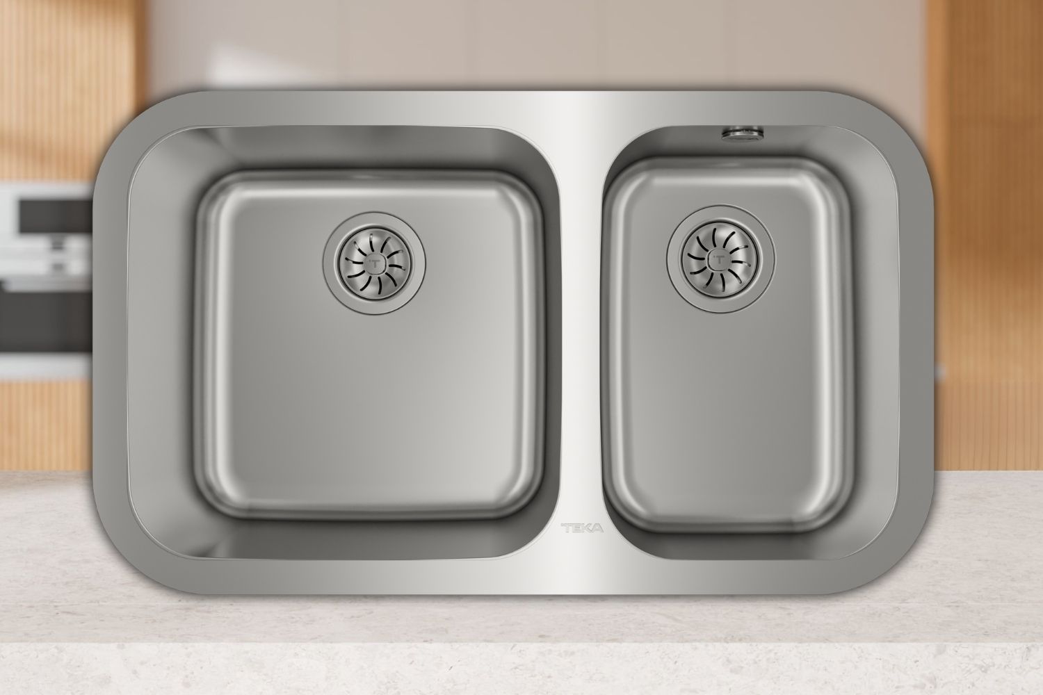 Chậu Rửa Bát 2 Hố Inox 304 Teka BE 2B 785