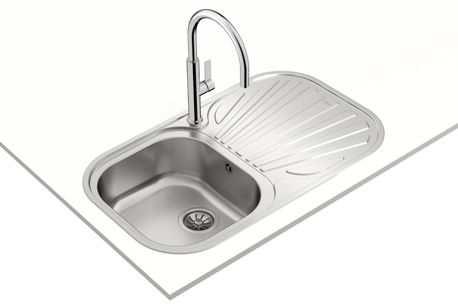 Chậu Rửa Bát 2 Hố Inox 304 Teka STYLO 1B 1D