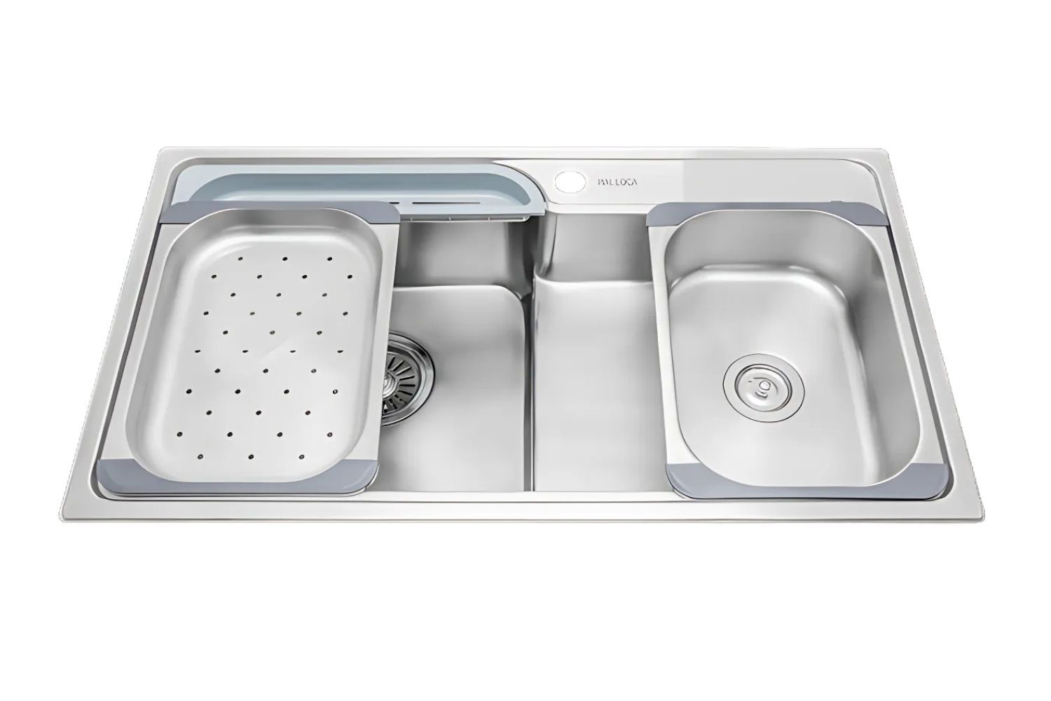 Chậu Rửa Bát 2 Hố Inox 304 Malloca MS 1028 N