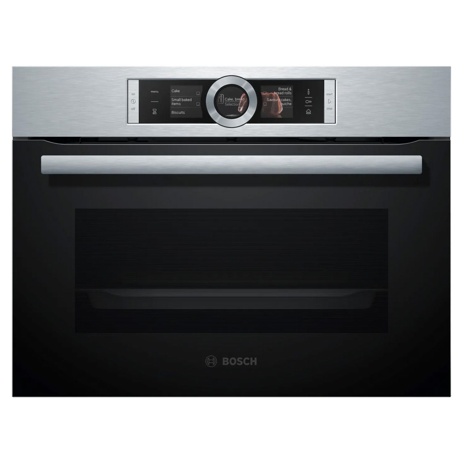 Lò Nướng Hơi Nước Bosch CSG656BS1B Series 8 | Lắp Âm 47 Lít